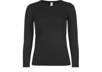 T-shirt de senhora de manga comprida #E150 Cores 3XL