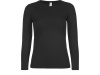 T-shirt de senhora de manga comprida #E150 Cores 3XL