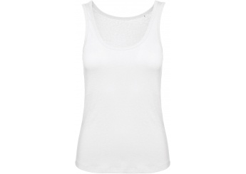 Top de senhora Inspire de cavas bio Branco