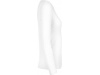 T-shirt de senhora de manga comprida #E190 Branco 3XL