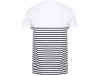 T-shirt Breton de manga curta 2XL