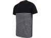 T-shirt Breton de manga curta 2XL