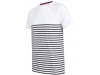 T-shirt Breton de manga curta 2XL