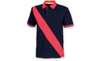 Polo de homem com faixa diagonal 2XL