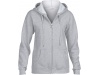 Sweatshirt de senhora com fecho e capuz HEAVY BLEND LADIES FULL ZIP HOODED 