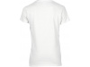 T-shirt de senhora Premium decote em V Premium Cotton Ladies V-Neck Branca