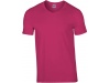 T-shirt de homem Premium decote em V Premium Cotton Adult V-Neck Cores