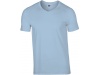 T-shirt de homem Premium decote em V Premium Cotton Adult V-Neck Cores