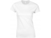 T-shirt de senhora Branco