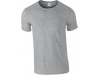 T-shirt de homem corte europeu RS Sport Grey