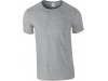 T-shirt de homem corte europeu RS Sport Grey 3XL 4XL