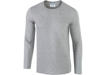 T-shirt de homem de manga comprida RS Sport Grey