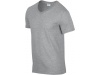 T-shirt de homem com decote em V SOFT STYLE ADULT V-NECK RSSPORTGREY