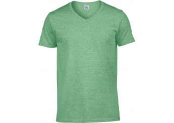 T-shirt de homem com decote em V SOFT STYLE ADULT V-NECK Cores
