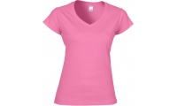 T-shirt de senhora com decote em V SOFT STYLE LADIES V-NECK Cores