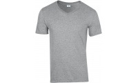 T-shirt de homem com decote em V SOFT STYLE ADULT V-NECK RSSPORTGREY