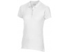 Polo piqu PREMIUM de senhora Branco