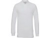 POLO PIQU PREMIUM DE MANGA COMPRIDA Branca 3XL