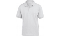 Polo de criana em jersey respirvel Dryblend Branco