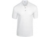 Polo Dryblend em jersey Branco