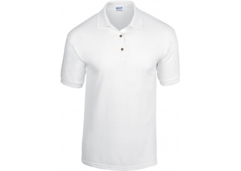 Polo Dryblend em jersey Branco 3XL