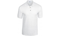 Polo Dryblend em jersey Branco