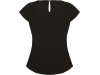 Blusa de senhora com colarinho plissado 2XL 3XL 4XL