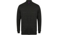 Casaco de malha gola Bomber 2XL 3XL