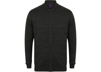 Casaco de malha gola Bomber 2XL 3XL