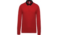 Polo rugby de criana Vermelho/Preto