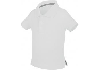 POLO DE BEB MANGA CURTA Branco
