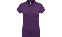 Polo piqu de senhora de manga curta Cores