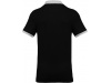 Polo de homem piqu bicolor
