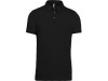 Polo jersey de homem de manga curta