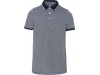 Polo mlange bicolor de homem