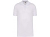 Polo de manga curta Branco