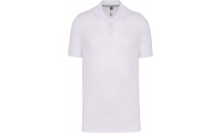 Polo de manga curta Branco