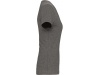 T-shirt de senhora com decote redondo de manga curta Supima Grey Heather