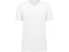 T-shirt de homem com decote V de manga curta Supima