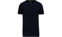 T-shirt decote redondo de manga curta Cores