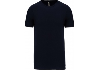 T-shirt decote redondo de manga curta Cores