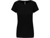 T-shirt de senhora decote redondo de manga curta Cores
