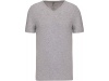 T-shirt decote V de manga curta Cores