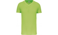 T-shirt BIO15 de homem decote V Cores 3XL 4XL 5XL