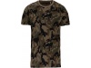 T-shirt camuflada de manga curta