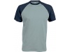 T-SHIRT DE HOMEM BICOLOR 3XL