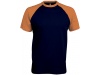 T-SHIRT DE HOMEM BICOLOR 3XL
