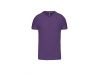T-SHIRT MANGA CURTA DECOTE V Cores