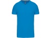 T-SHIRT MANGA CURTA DECOTE V Cores