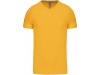 T-SHIRT MANGA CURTA DECOTE V Cores